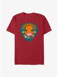 Pokemon Charmander Rocks T-Shirt, CARDINAL, hi-res