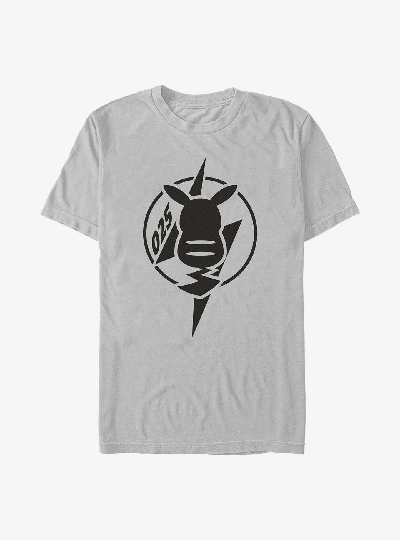 Pokemon Pikachu Simple Badge T-Shirt, , hi-res