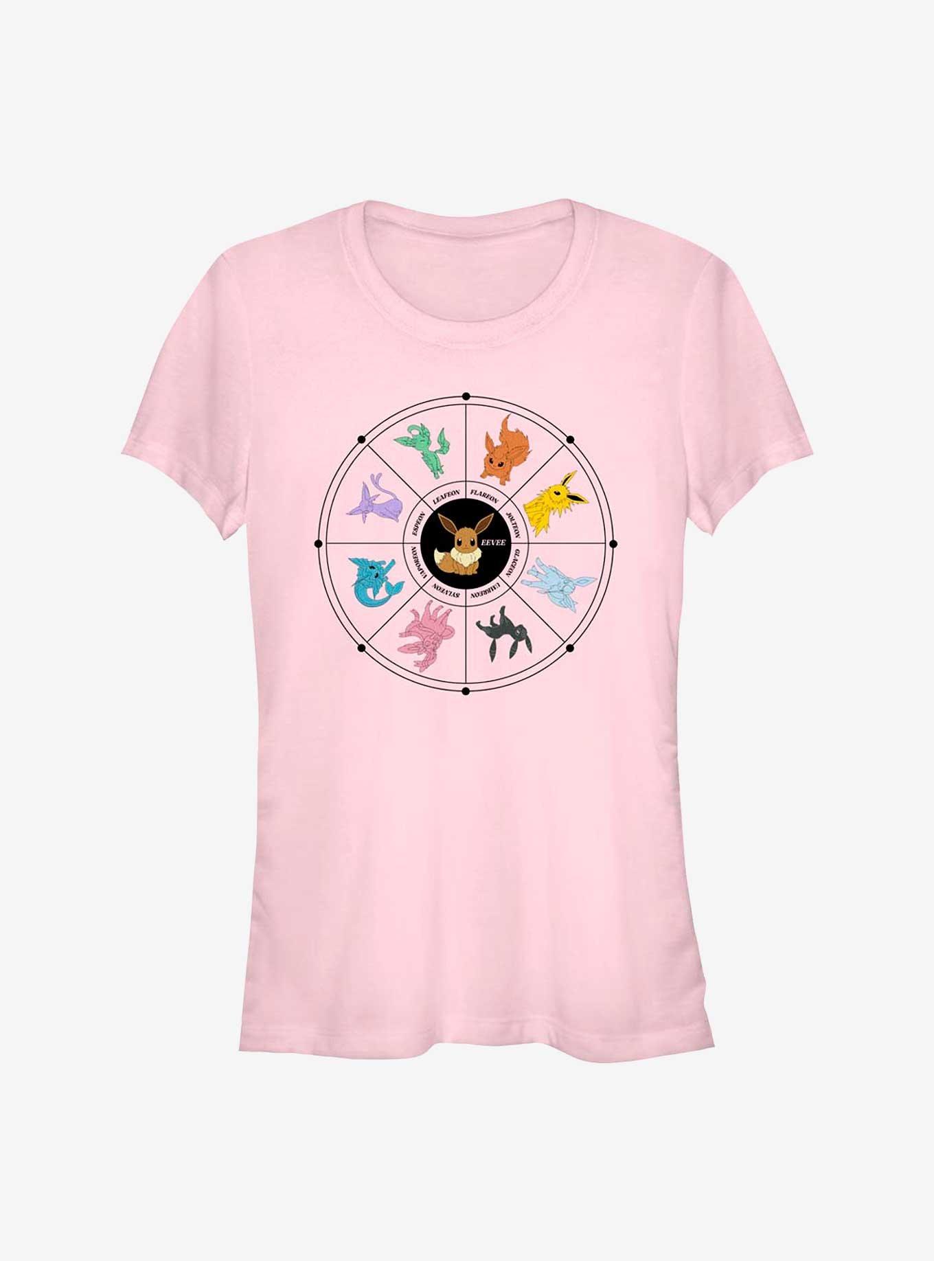 Pokemon Eeveelution Graph Girls T-Shirt, , hi-res
