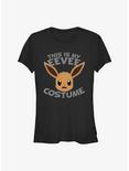 Pokemon Eevee Costume Girls T-Shirt, BLACK, hi-res