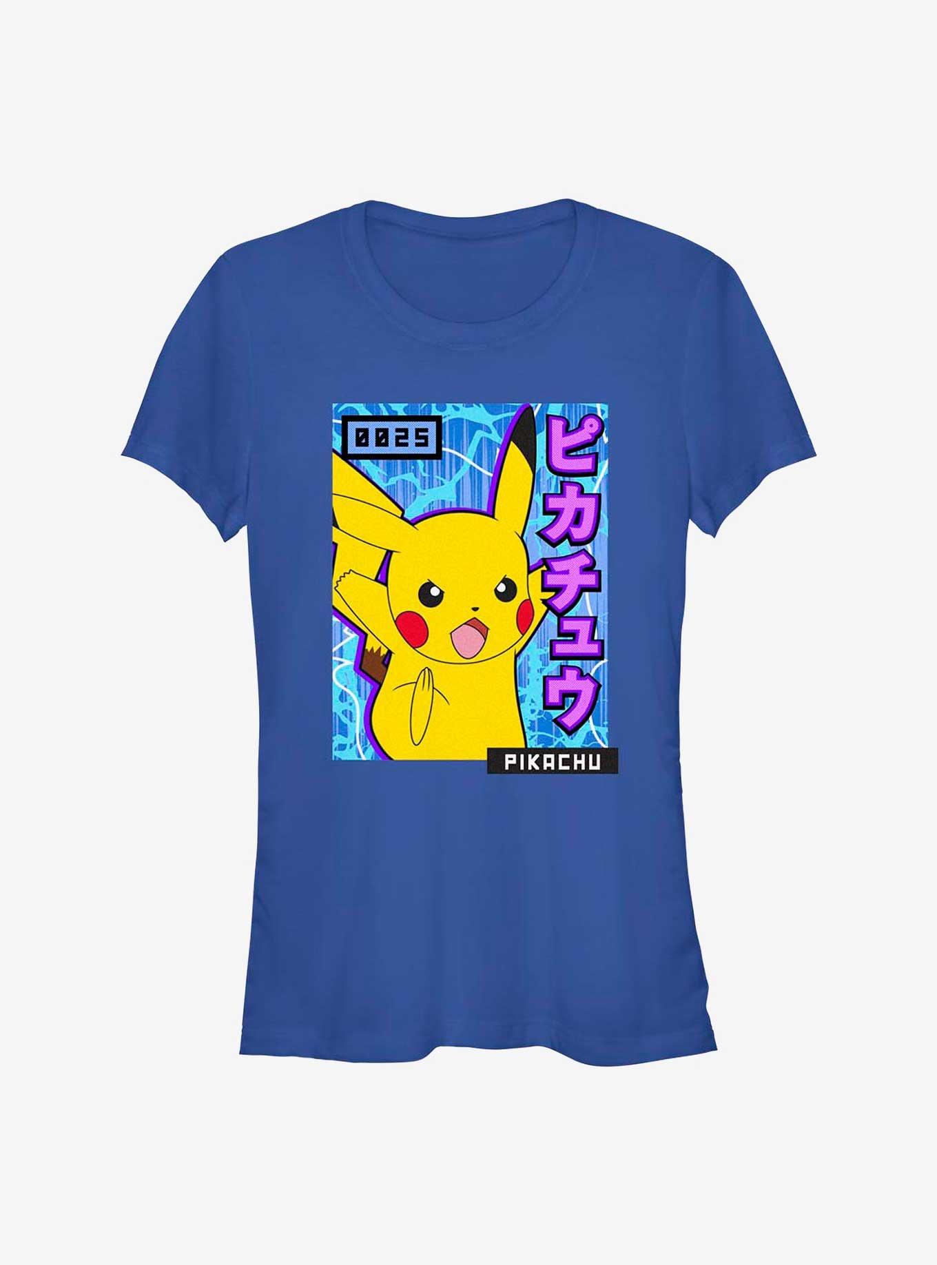 Pokemon Pikachu Bolt Girls T-Shirt, ROYAL, hi-res