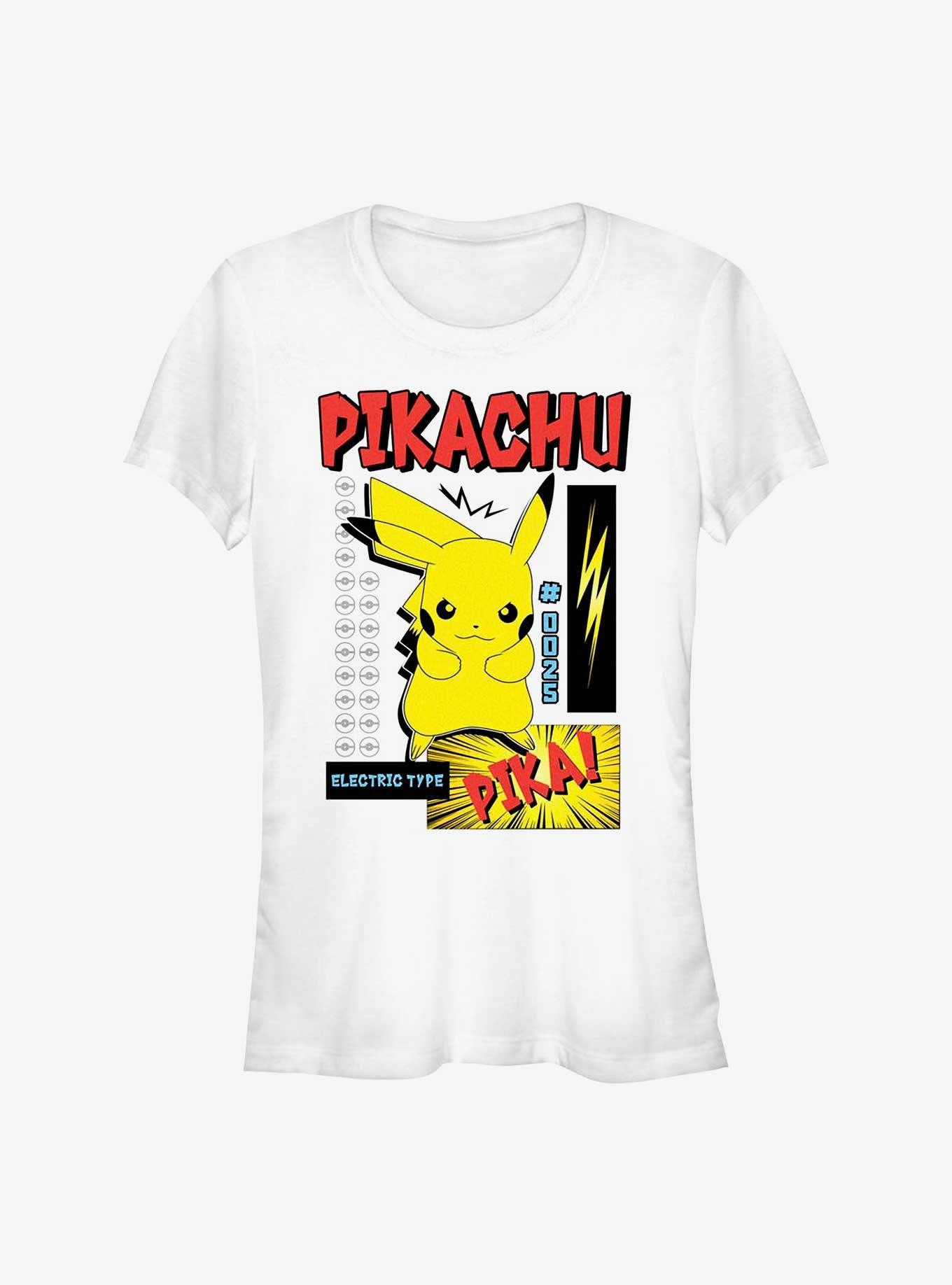 Pokemon Pikachu Electric Type Girls T-Shirt, , hi-res