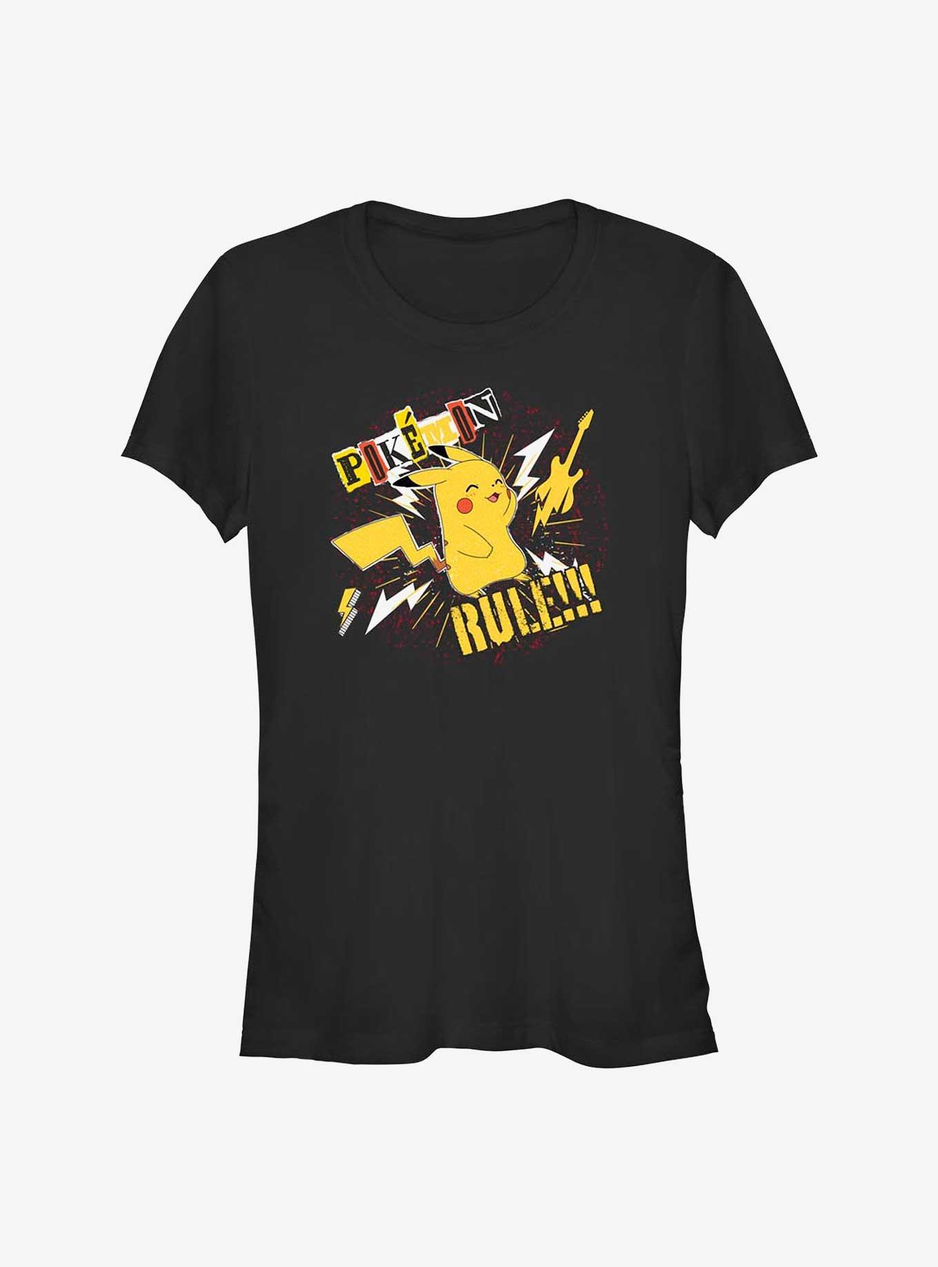 Pokemon Pokemon Rule Pikachu Girls T-Shirt