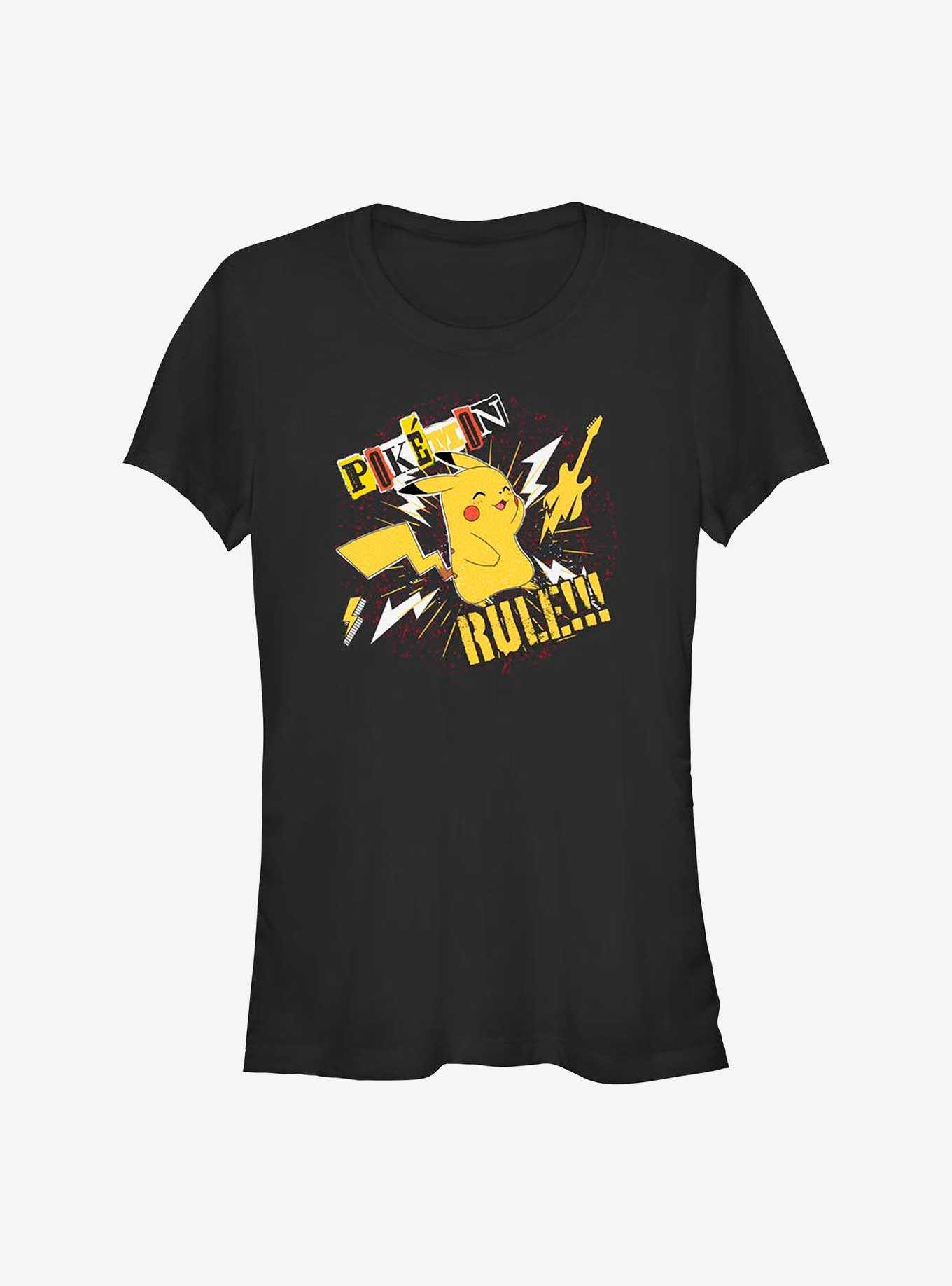 Pokemon Pokemon Rule Pikachu Girls T-Shirt, , hi-res