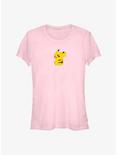 Pokemon Small Pikachu Stripes Girls T-Shirt, LIGHT PINK, hi-res