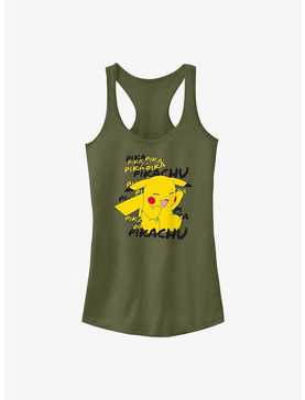 Pokemon Pikachu Laugh Girls Tank, , hi-res