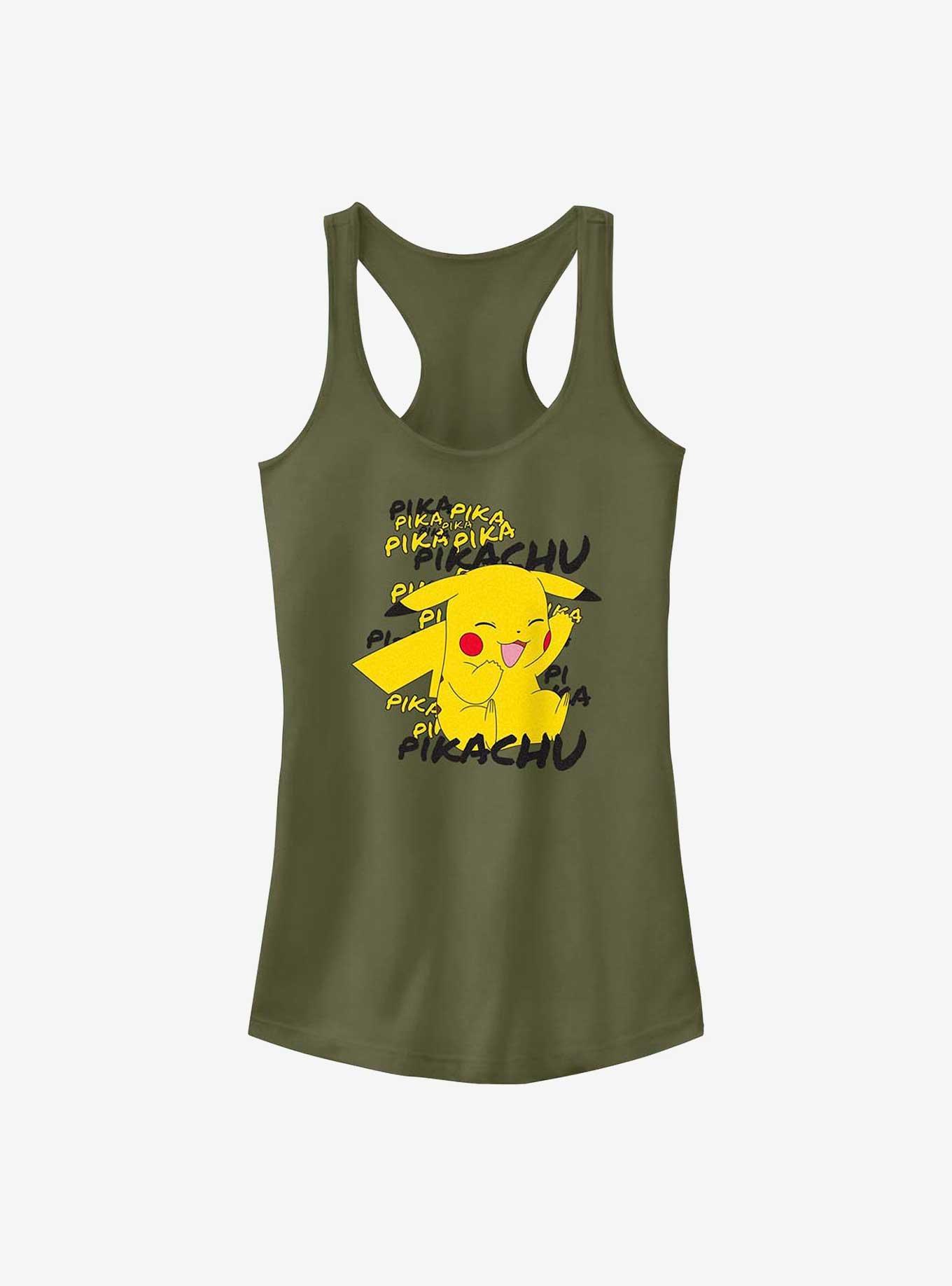 Pokemon Pikachu Laugh Girls Tank, , hi-res