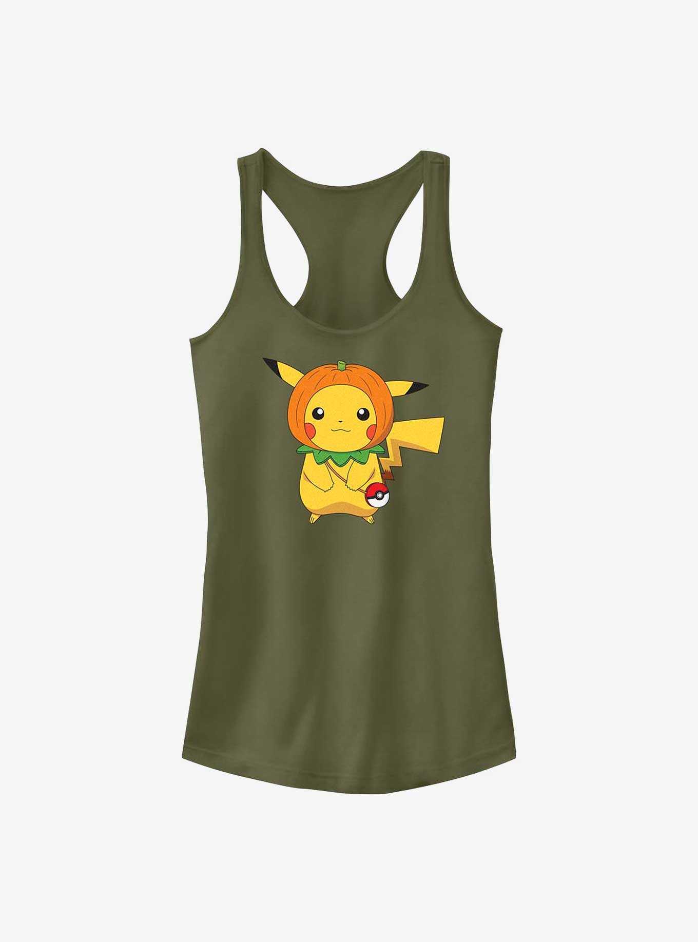 Pokemon Pikachu Pumpkin Hat Girls Tank, , hi-res