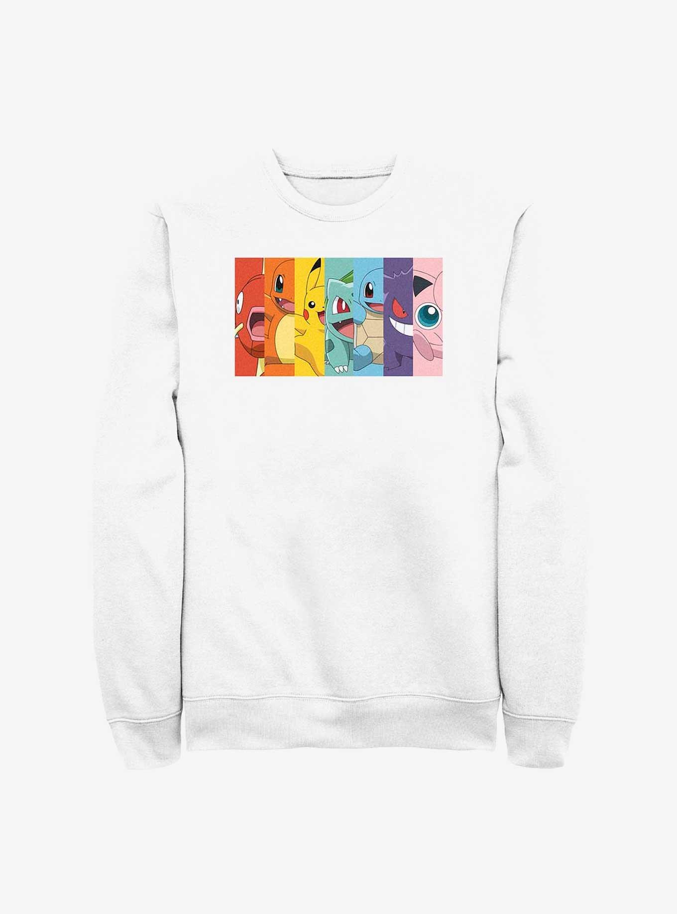 Pokemon Generation 1 Rainbow Sweatshirt, , hi-res