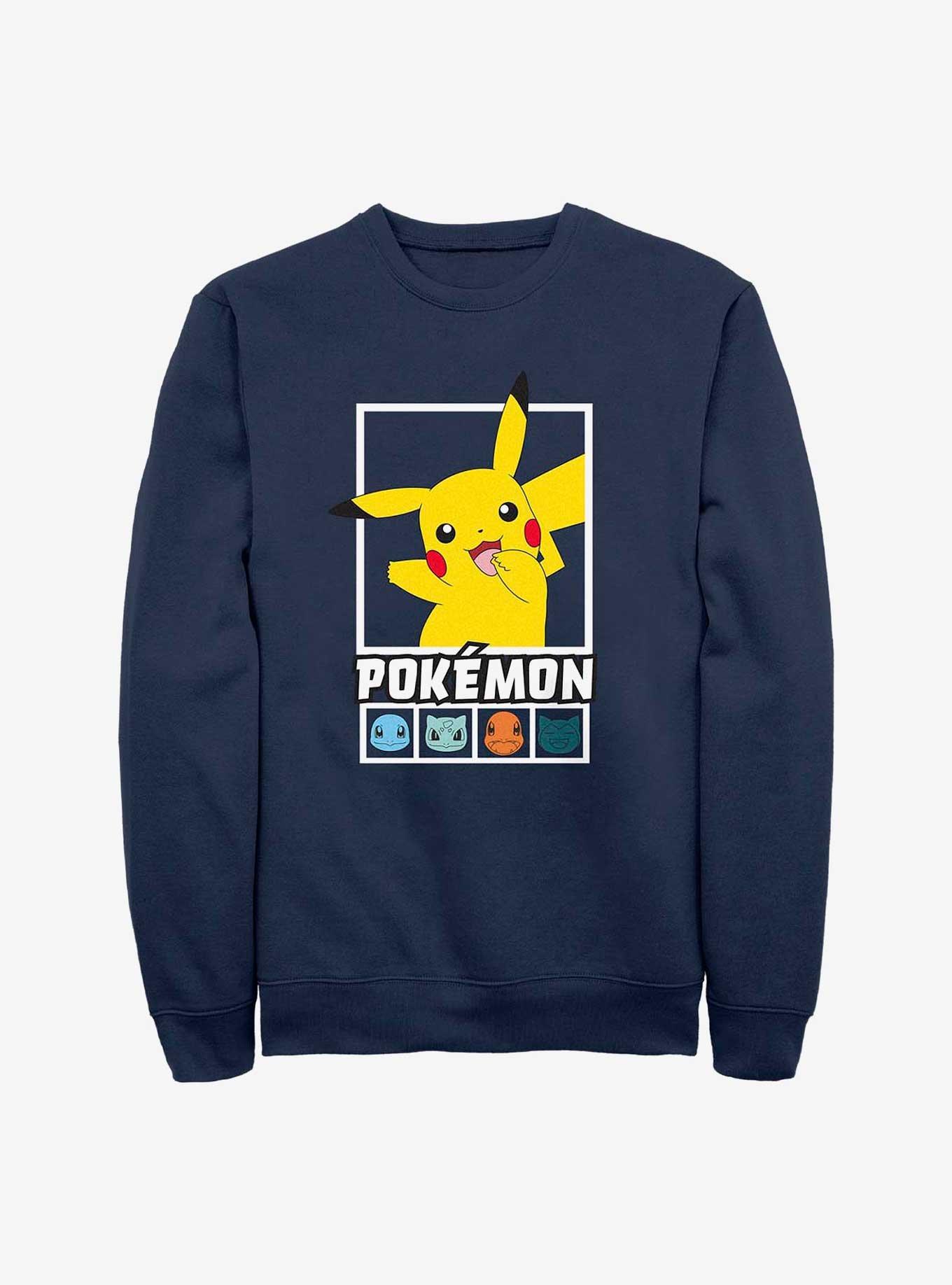 Pokemon Squares Team Sweatshirt, , hi-res