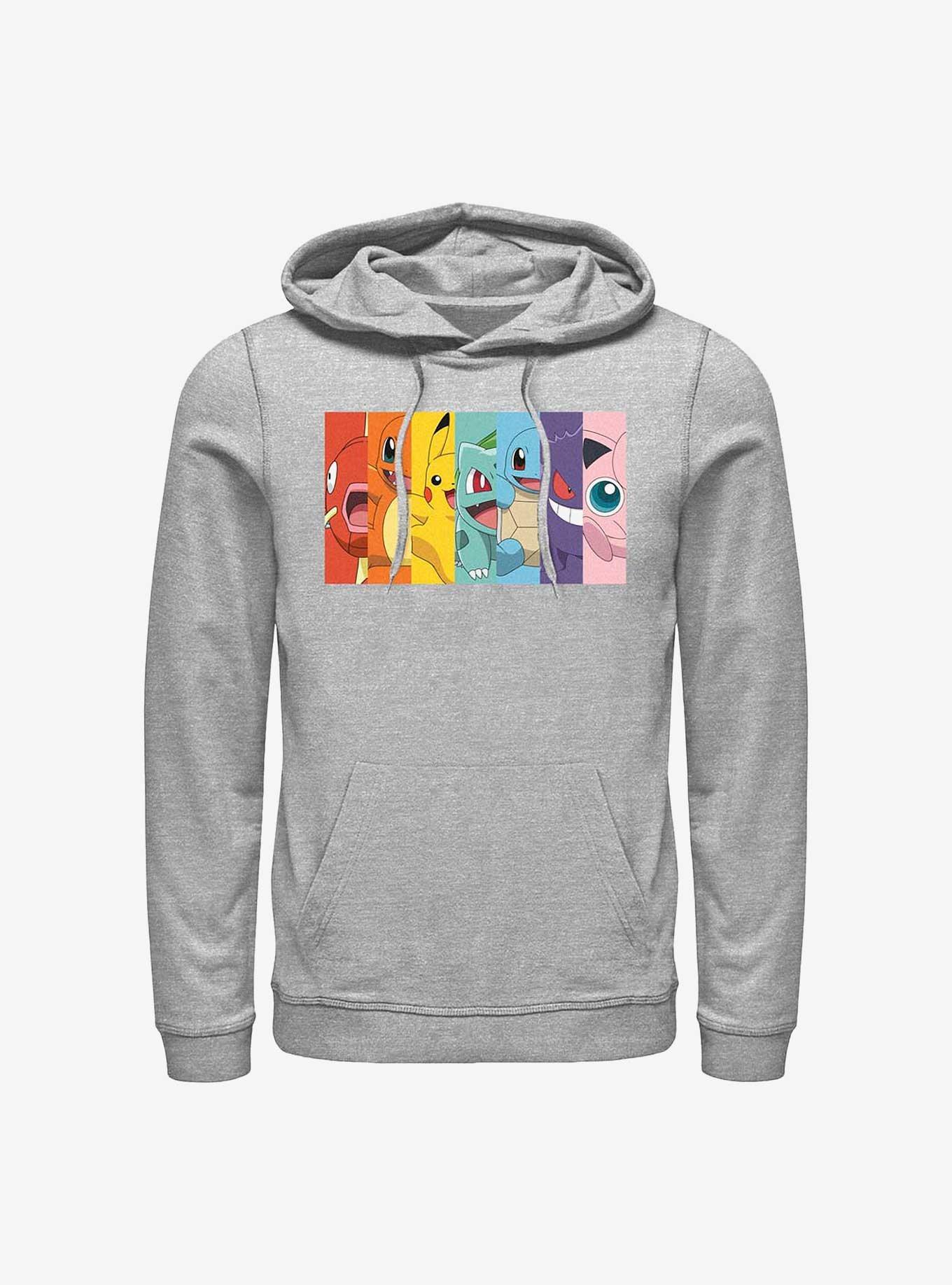 Pokemon Generation 1 Rainbow Hoodie, , hi-res