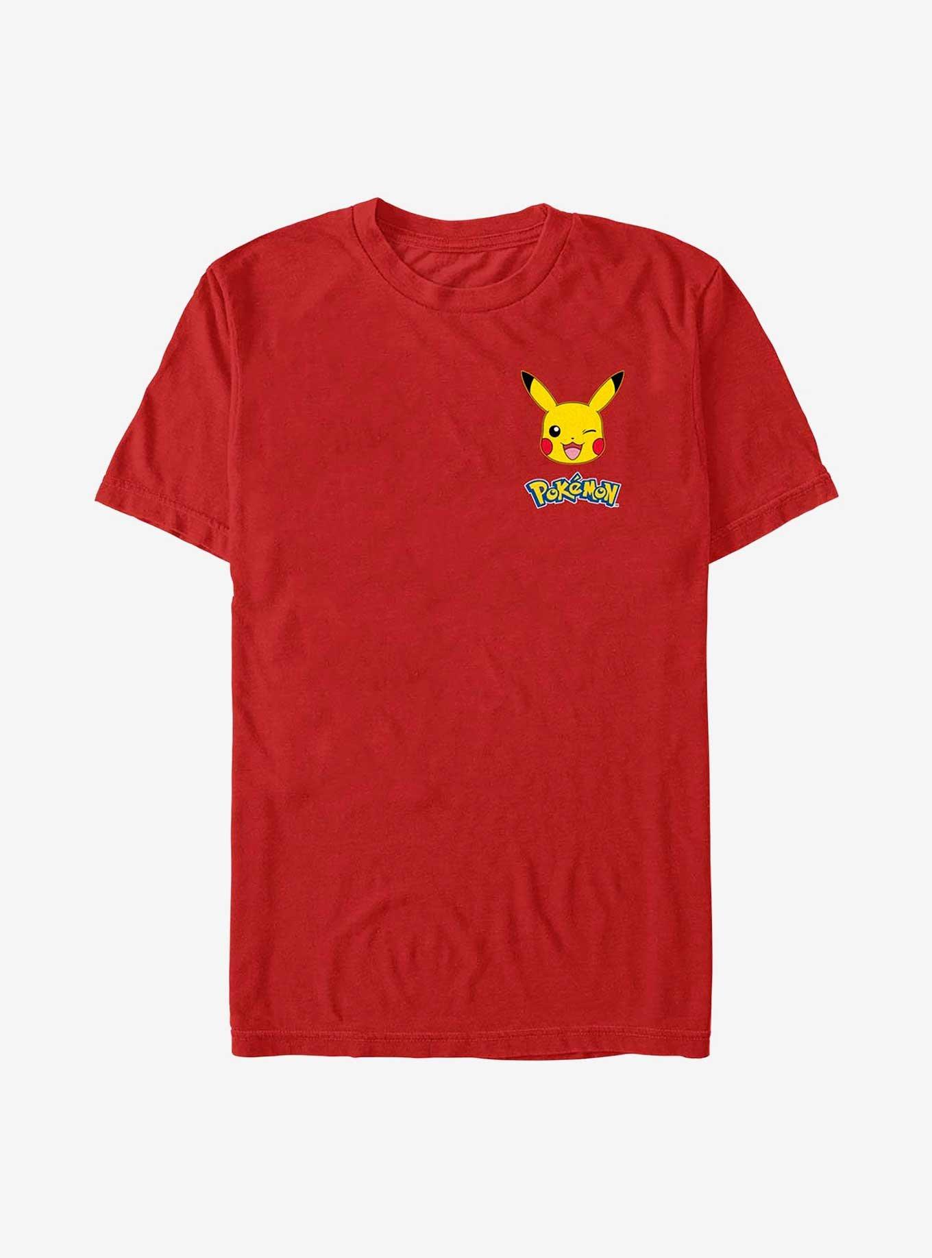 Pokemon Pikcahu Corner T-Shirt, RED, hi-res
