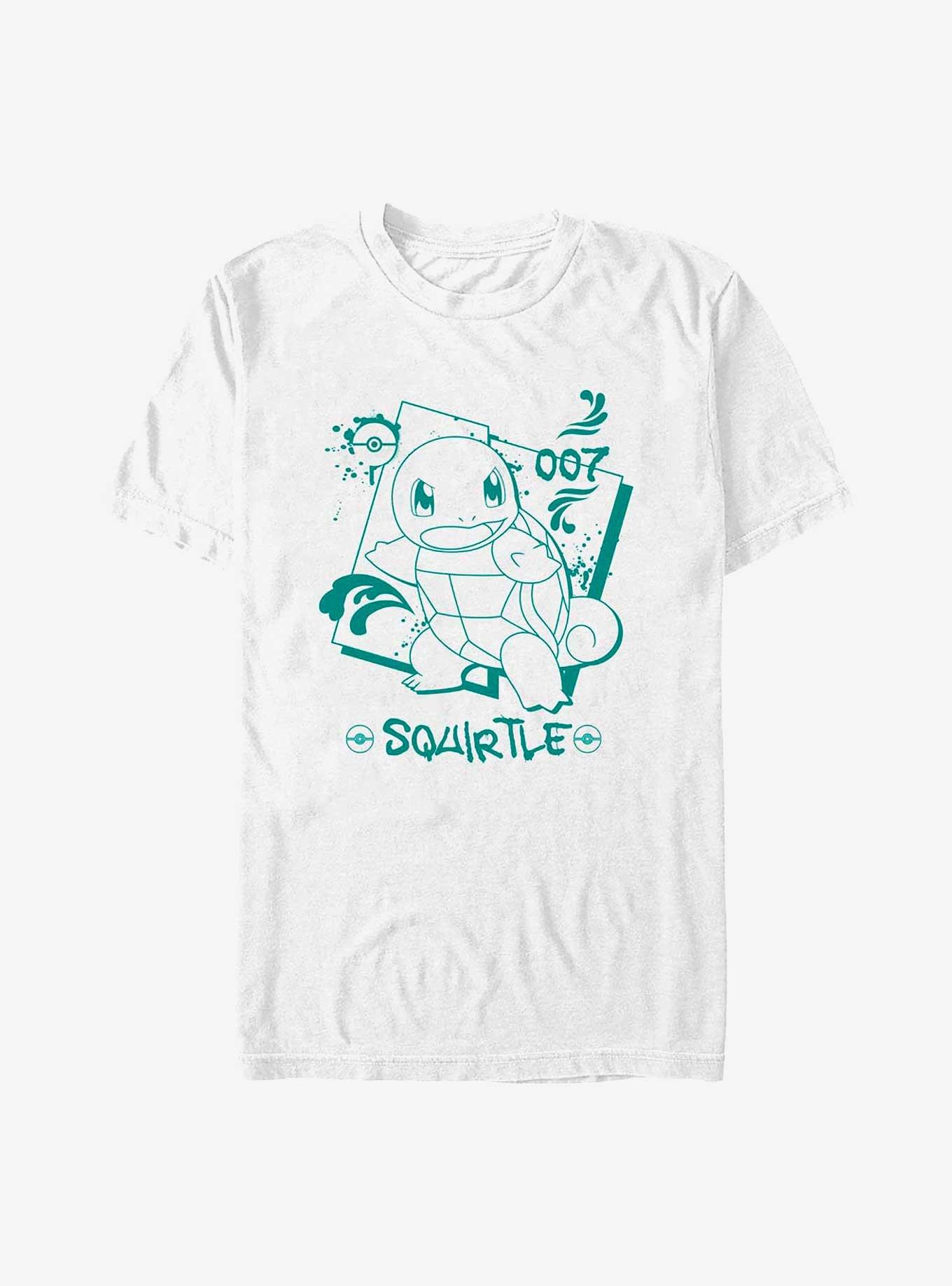 Pokemon Squirtle Number T-Shirt, WHITE, hi-res
