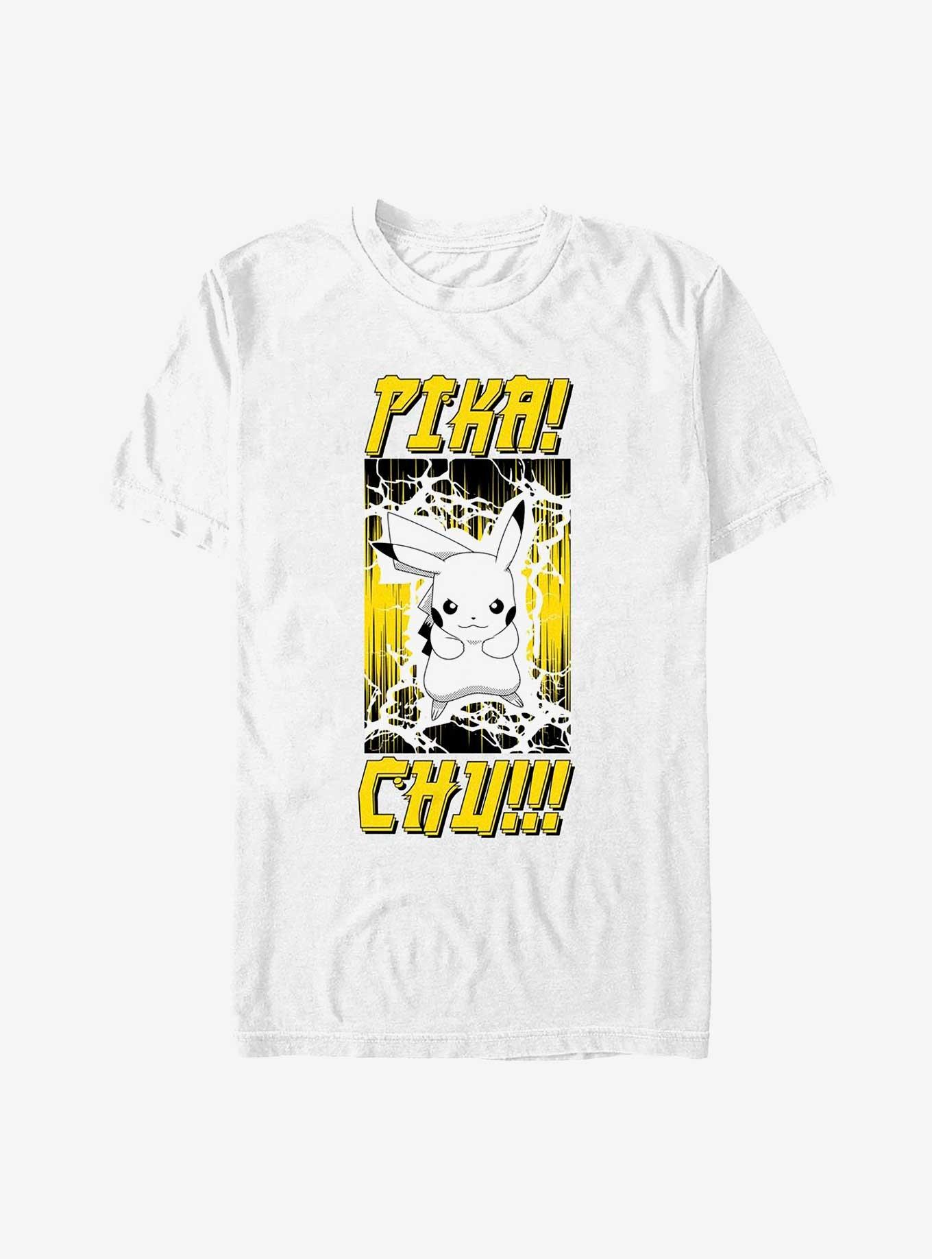 Pokemon Pikachu Charge T-Shirt, WHITE, hi-res