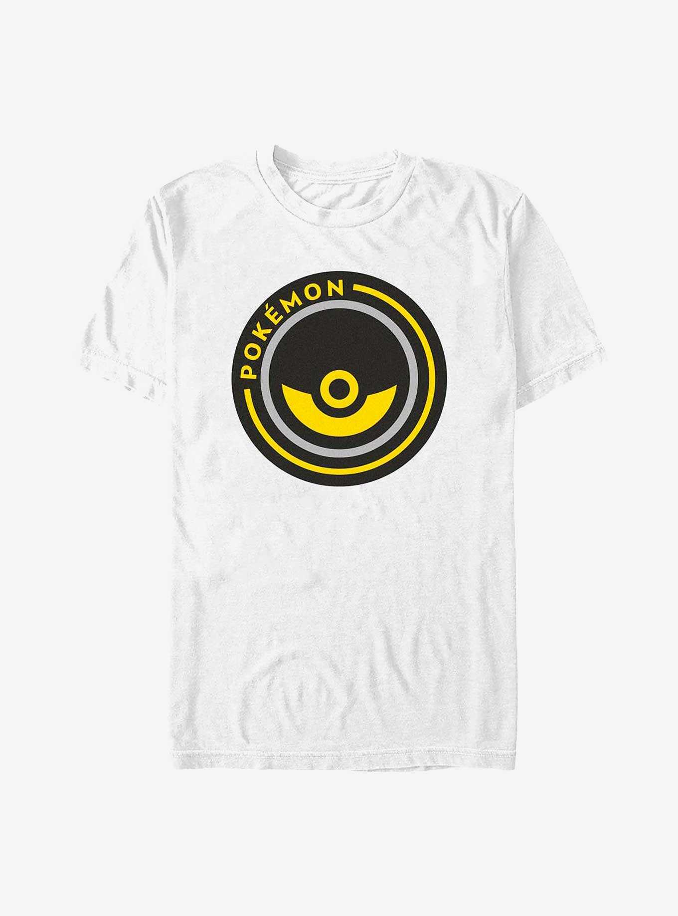 Pokemon Pokeball Circle Badge T-Shirt, , hi-res