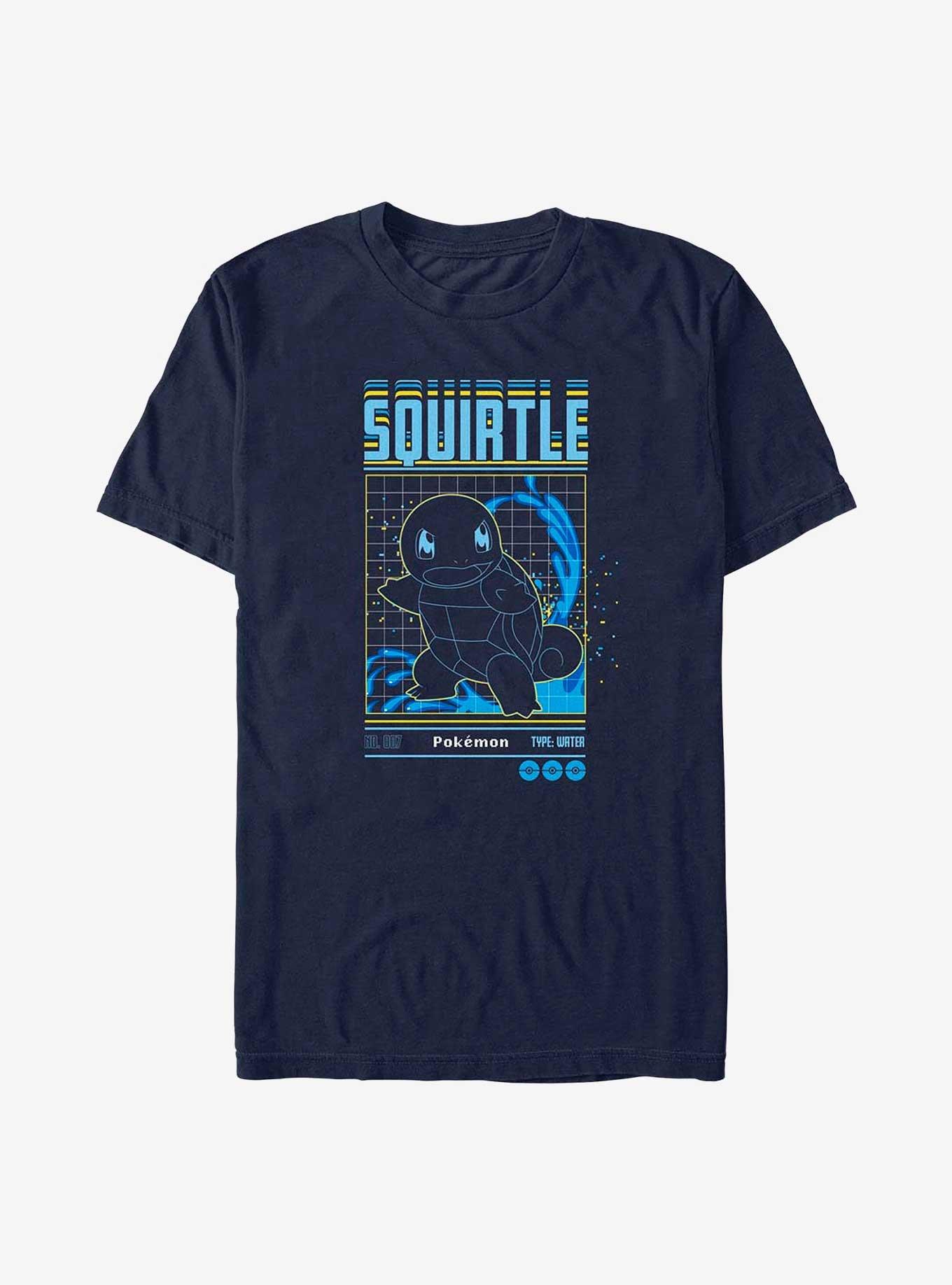 Pokemon Squirtle Water Type T-Shirt