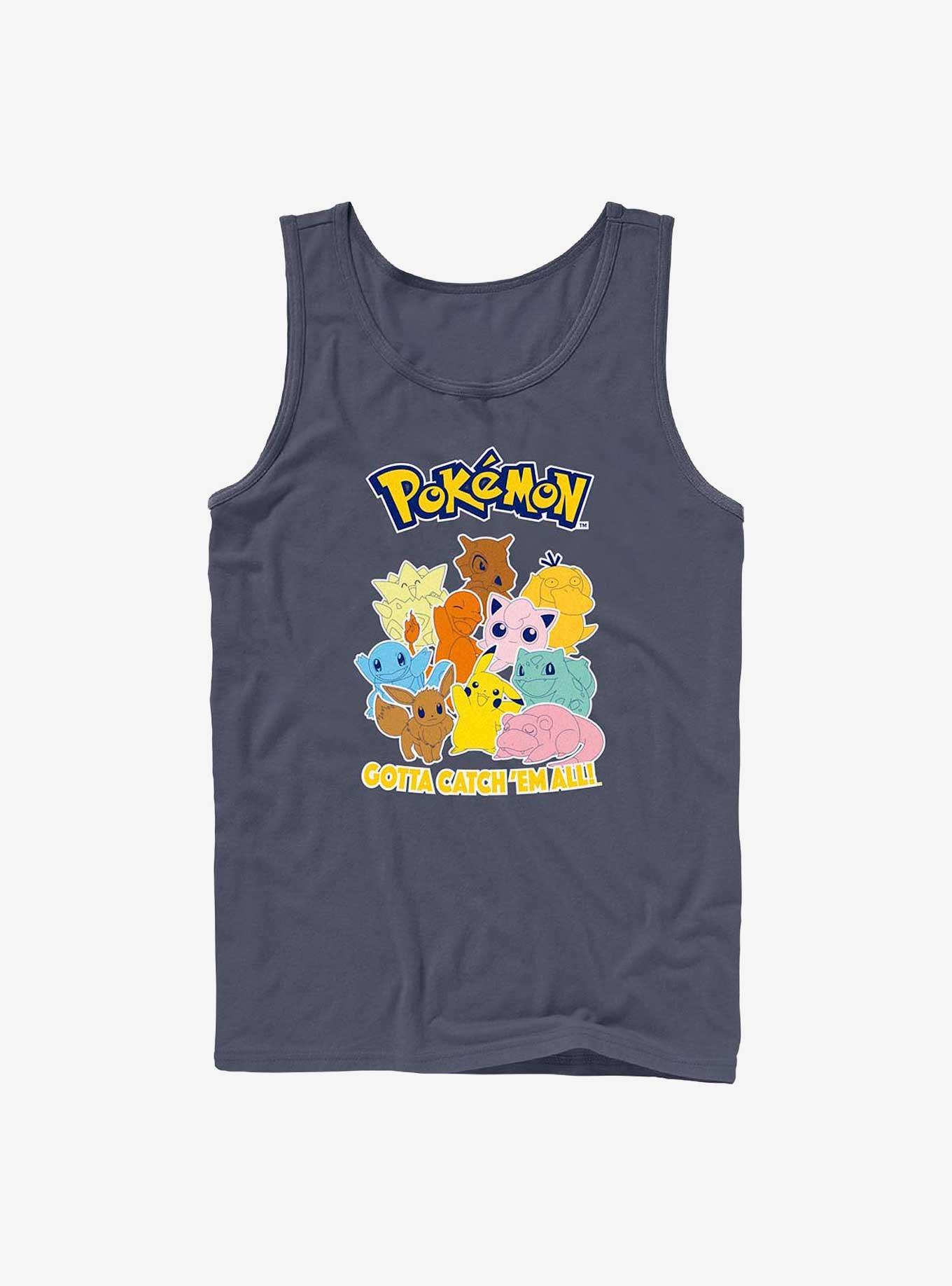 Pokemon Gotta Catch 'Em All Tank Top, NAVY, hi-res