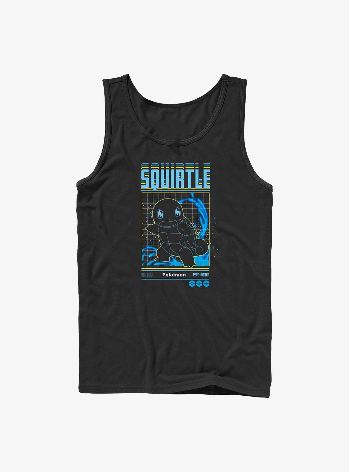 Pokemon Squirtle Water Type Tank Top
