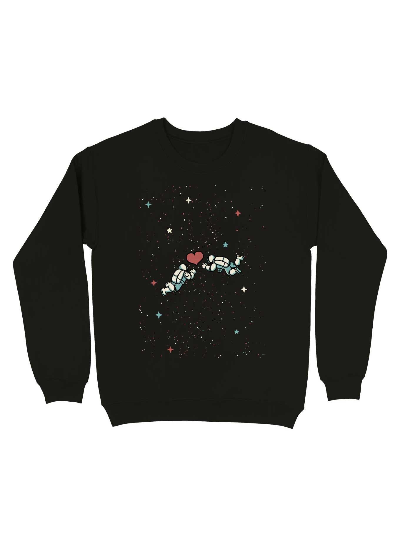 Astronaut Love Floating Space Sweatshirt