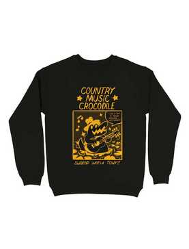 Country Music Crocodile Sweatshirt, , hi-res