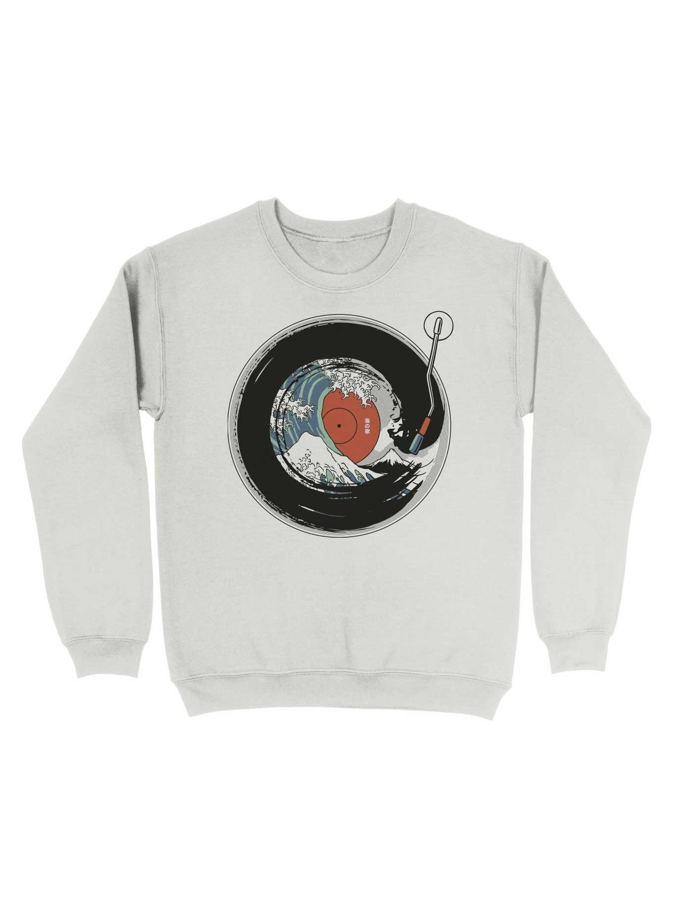 Enso Circle Vinyl Japanese Vintage Sweatshirt, , hi-res