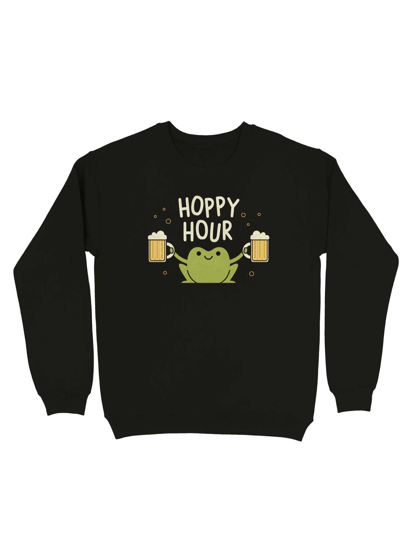 Hoppy Hour Frog Sweatshirt, , hi-res