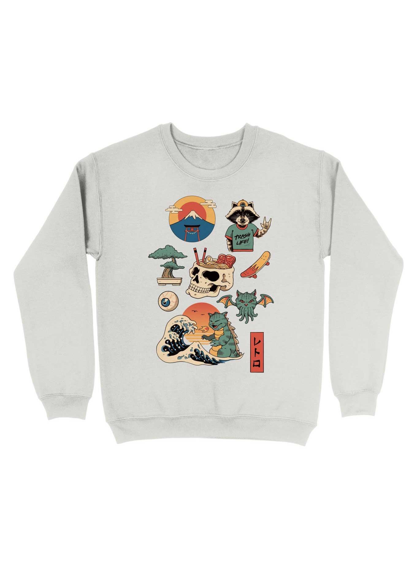 Japanese Retro 2 Sweatshirt, , hi-res