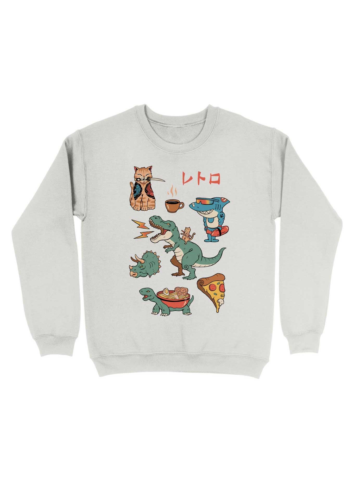 Japanese Retro 3 Sweatshirt, , hi-res