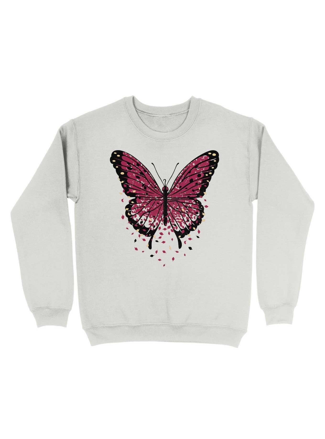 Monarch Butterfly Autumn Leaves  Sweatshirt, , hi-res