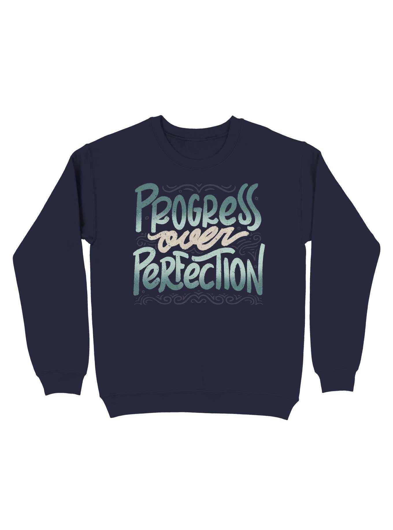 Progress Over Perfection Sweatshirt, , hi-res