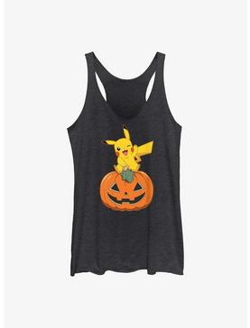 Pokemon Pikachu Pumpkin Womens Tank Top, , hi-res