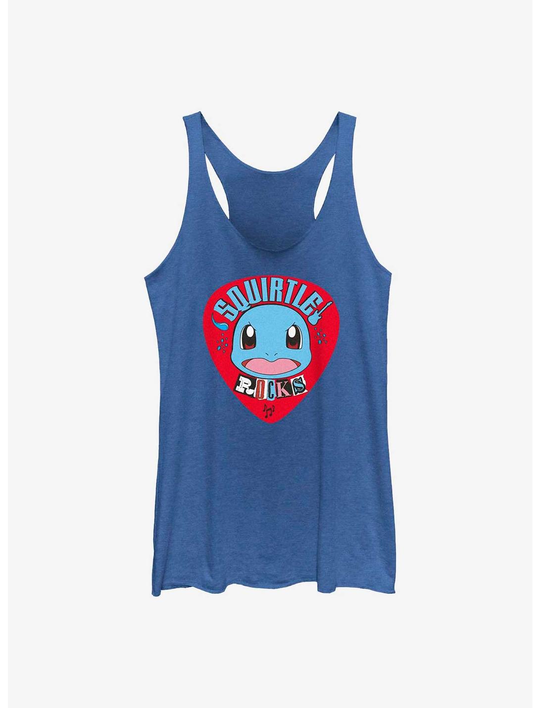 Pokemon Squirtle Rocks Womens Tank Top, ROY HTR, hi-res