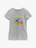 Pokemon Eeveelutions Youth Girls T-Shirt, ATH HTR, hi-res