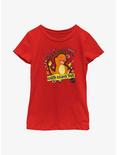 Pokemon Charmander Kanto Tour Youth Girls T-Shirt, RED, hi-res