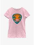 Pokemon Charmander Rocks Youth Girls T-Shirt, PINK, hi-res