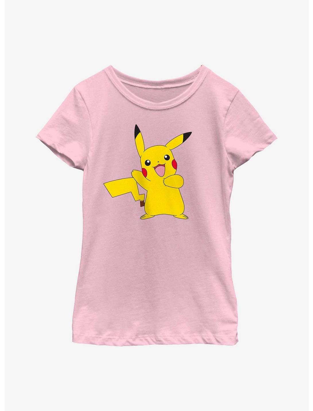 Pokemon Pikachu Dance Youth Girls T-Shirt, PINK, hi-res