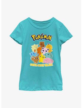 Pokemon Gotta Catch 'Em All Youth Girls T-Shirt, , hi-res