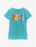 Pokemon Generation 1 Rainbow Youth Girls T-Shirt, TAHI BLUE, hi-res