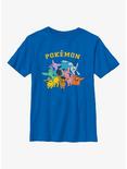 Pokemon Eeveelutions Youth T-Shirt, ROYAL, hi-res