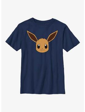 Plus Size Pokemon Eevee Face Youth T-Shirt, , hi-res