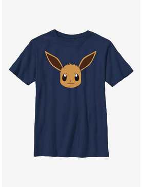Pokemon Eevee Face Youth T-Shirt, , hi-res