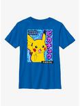 Pokemon Pikachu Bolt Youth T-Shirt, ROYAL, hi-res