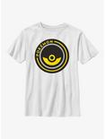 Pokemon Pokeball Circle Badge Youth T-Shirt, WHITE, hi-res