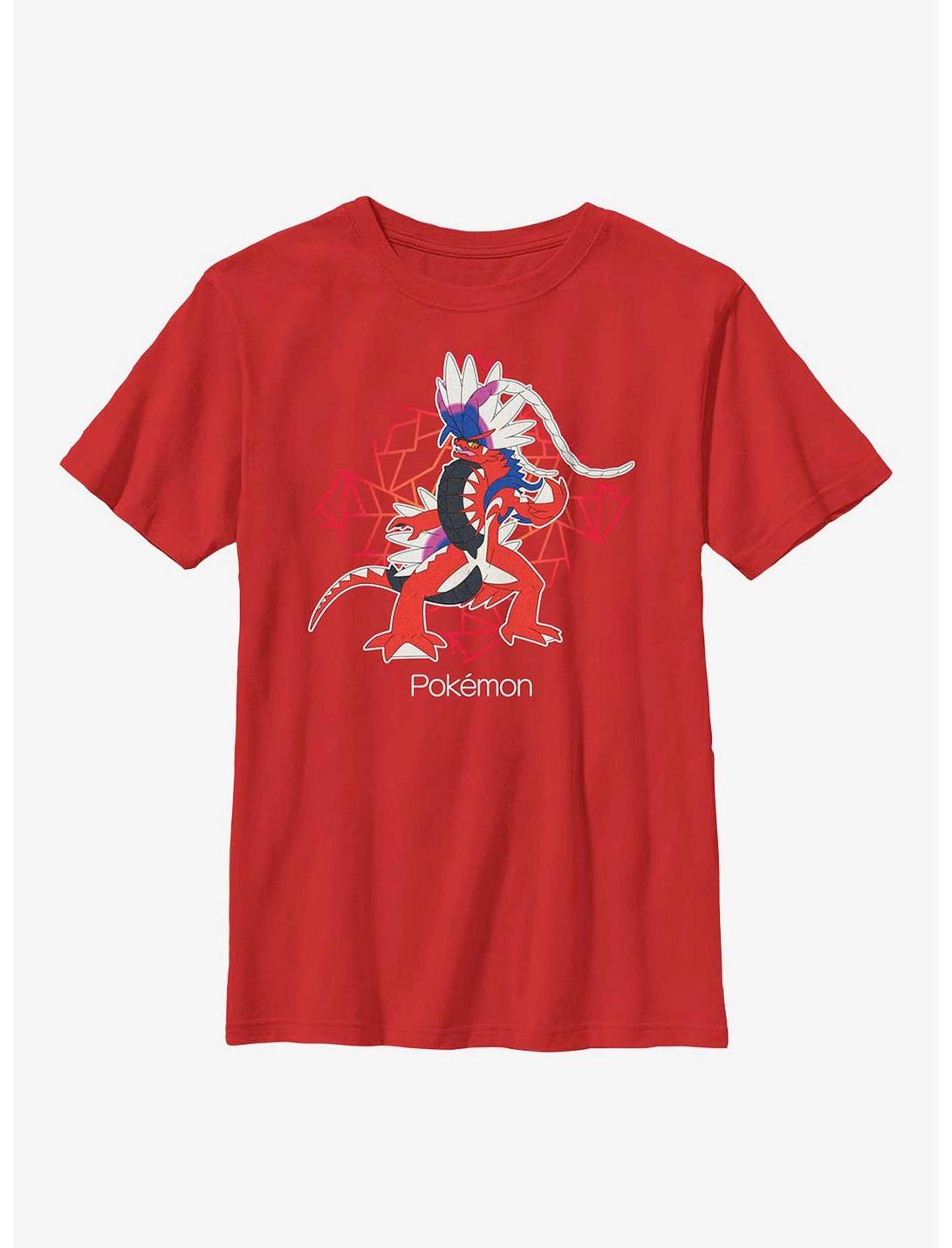 Pokemon Koraidon Youth T-Shirt, RED, hi-res