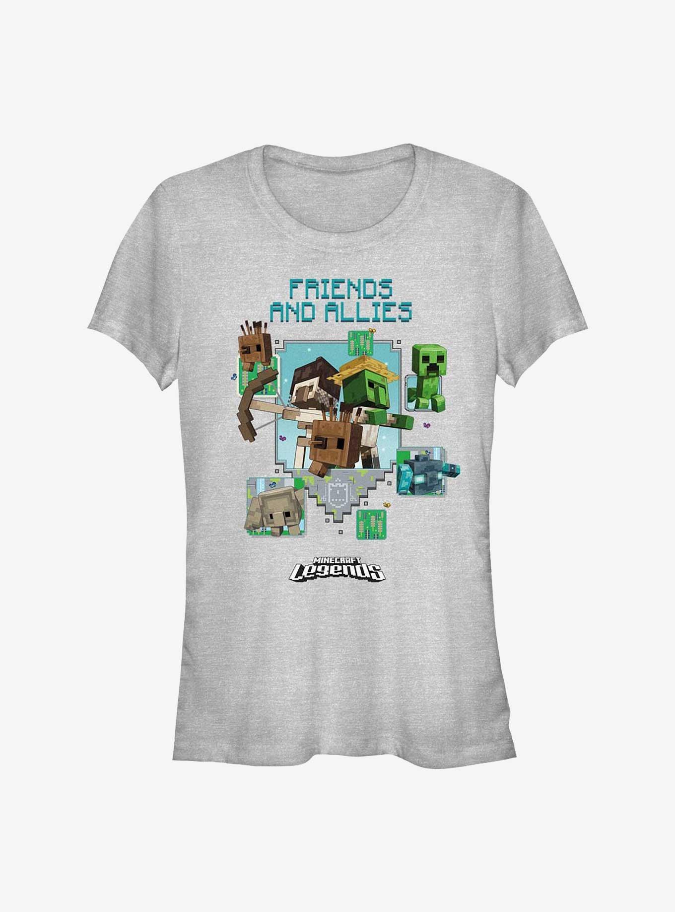 Minecraft Legends Friends & Allies Girls T-Shirt