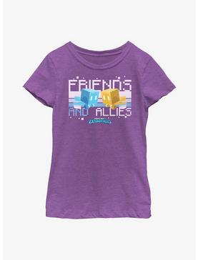 Minecraft Legends Friends And Allies Youth Girls T-Shirt, , hi-res