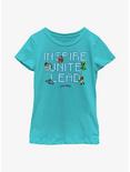 Minecraft Legends Inspire Unite Lead Youth Girls T-Shirt, TAHI BLUE, hi-res