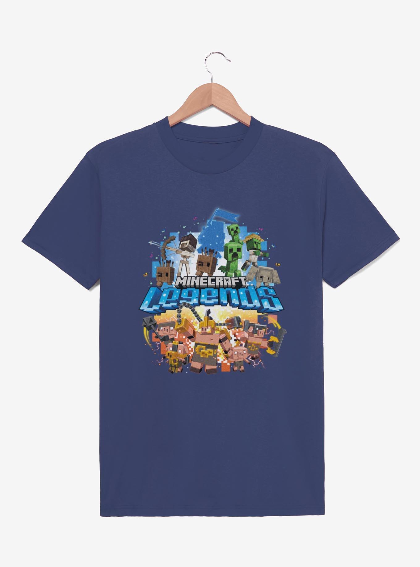 Minecraft Legends Overworld vs. Nether T-Shirt