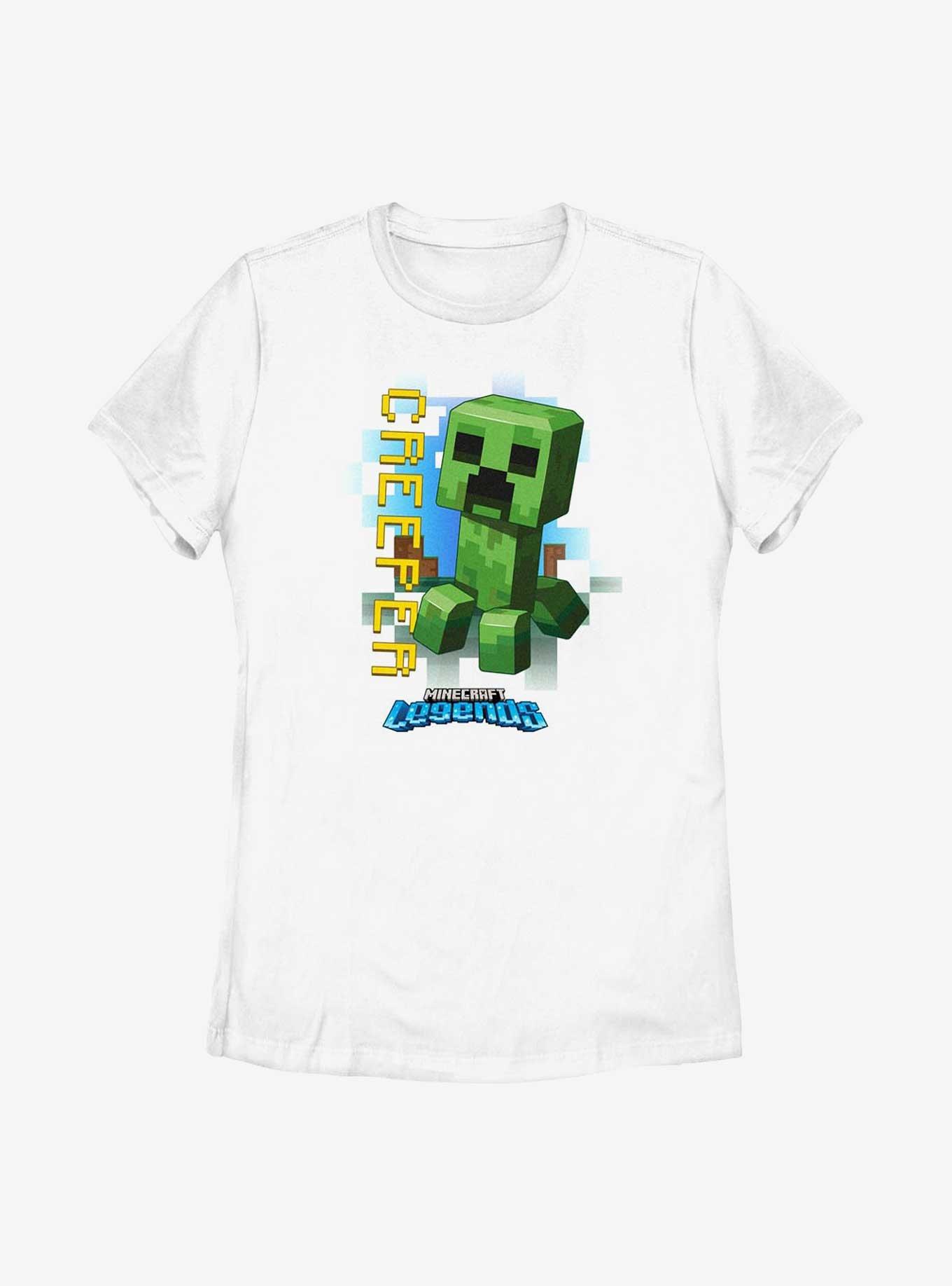 Minecraft Legends Creeper Hero Womens T-Shirt, , hi-res