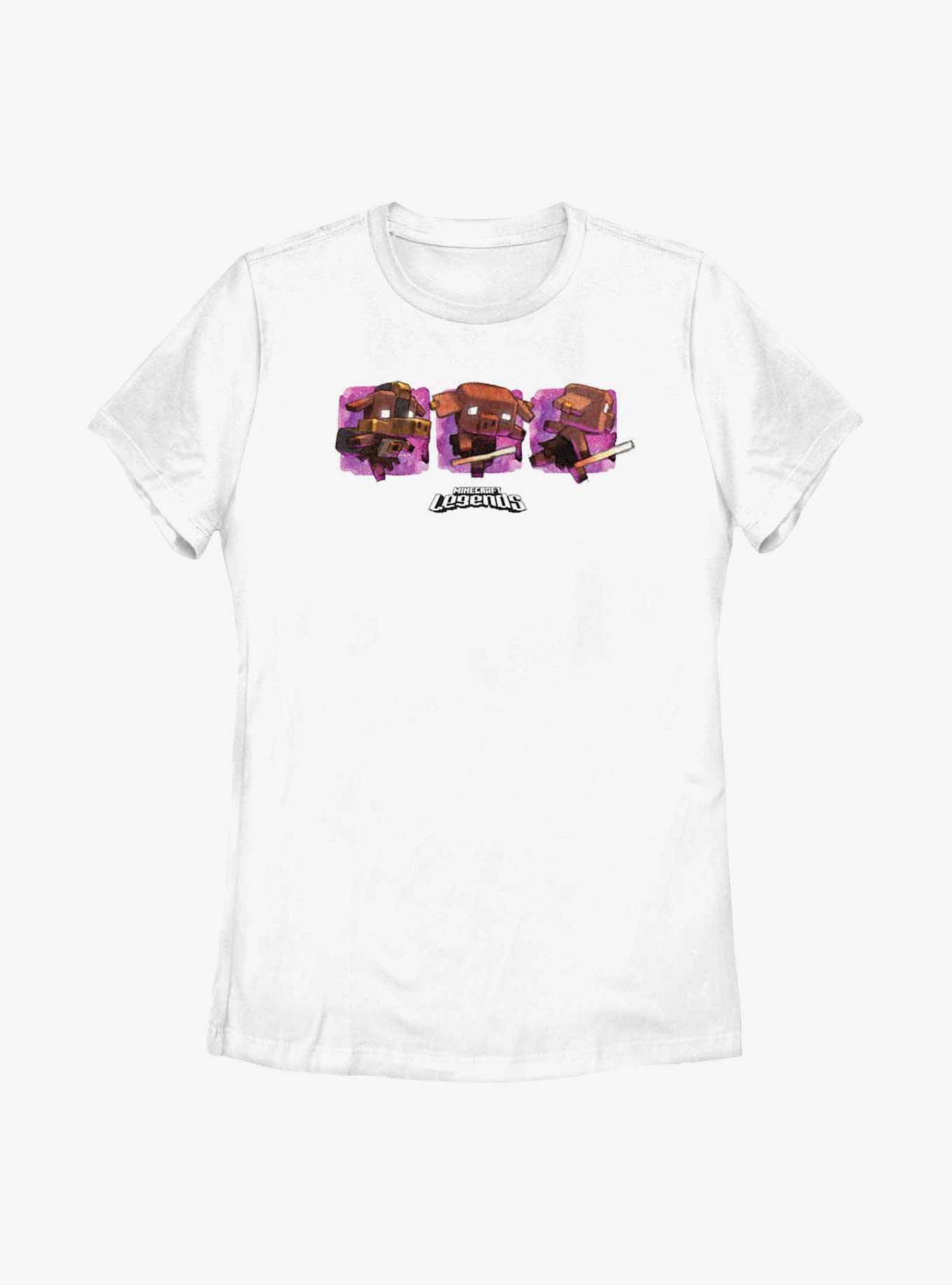 Minecraft Legends Watercolor Piglins Womens T-Shirt, , hi-res